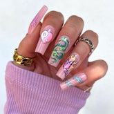 24pcs/Set Press On Nails JP2830